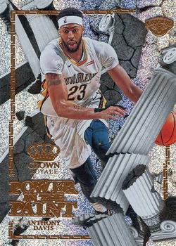 2017-18 Panini Crown Royale - Power in the Paint #PIP-12 Anthony Davis Front
