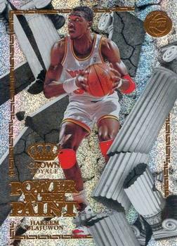 2017-18 Panini Crown Royale - Power in the Paint #PIP-15 Hakeem Olajuwon Front