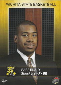 2008-09 MultiAd Wichita State Shockers #NNO Gabe Blair Front