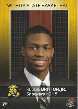 2008-09 MultiAd Wichita State Shockers #NNO Reggie Britton Jr. Front
