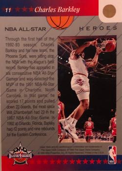 1992-93 Upper Deck NBA All-Stars - Gold Foil #11 Charles Barkley Back