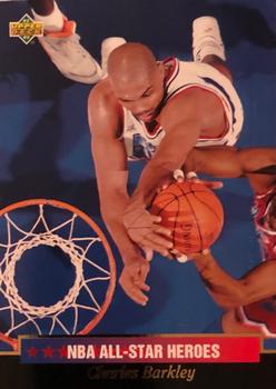 1992-93 Upper Deck NBA All-Stars - Gold Foil #11 Charles Barkley Front