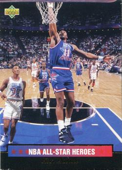 1992-93 Upper Deck NBA All-Stars - Gold Foil #16 Karl Malone Front
