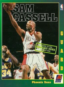 1997 Scholastic Ultimate NBA Postcards #NNO Sam Cassell Front