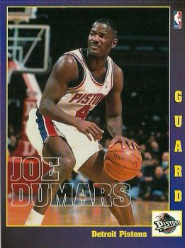 1997 Scholastic Ultimate NBA Postcards #NNO Joe Dumars Front