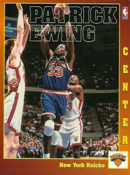 1997 Scholastic Ultimate NBA Postcards #NNO Patrick Ewing Front