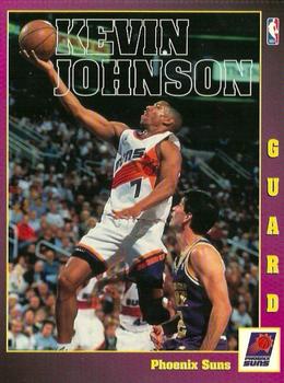 1997 Scholastic Ultimate NBA Postcards #NNO Kevin Johnson Front