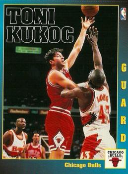 1997 Scholastic Ultimate NBA Postcards #NNO Toni Kukoc Front