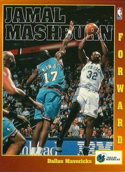 1997 Scholastic Ultimate NBA Postcards #NNO Jamal Mashburn Front