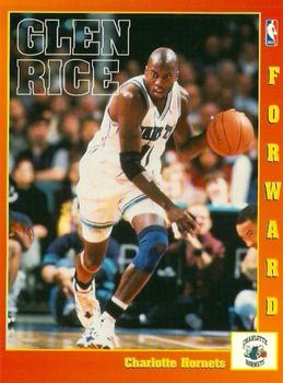 1997 Scholastic Ultimate NBA Postcards #NNO Glen Rice Front