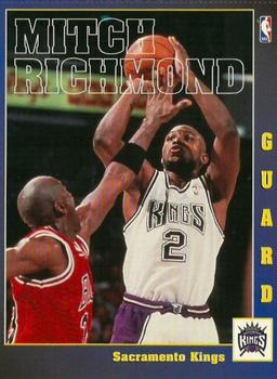 1997 Scholastic Ultimate NBA Postcards #NNO Mitch Richmond Front