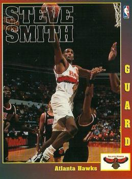 1997 Scholastic Ultimate NBA Postcards #NNO Steve Smith Front