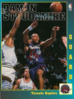 1997 Scholastic Ultimate NBA Postcards #NNO Damon Stoudamire Front
