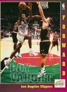 1997 Scholastic Ultimate NBA Postcards #NNO Loy Vaught Front