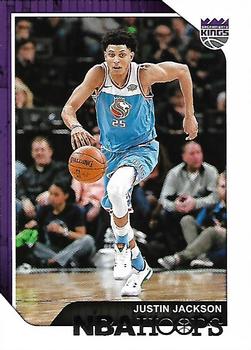 2018-19 Hoops #67 Justin Jackson Front