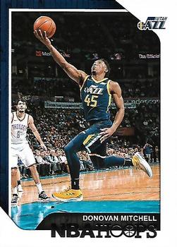 2018-19 Hoops #90 Donovan Mitchell Front