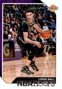 2018-19 Hoops #165 Lonzo Ball Front
