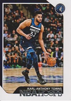 2018-19 Hoops #190 Karl-Anthony Towns Front