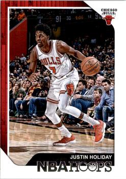 2018-19 Hoops #204 Justin Holiday Front