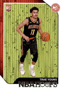 2018-19 Hoops #250 Trae Young Front
