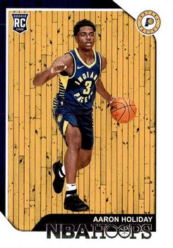 2018-19 Hoops #267 Aaron Holiday Front