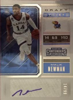 2018 Panini Contenders Draft Picks - Draft Ticket #68 Malik Newman Front