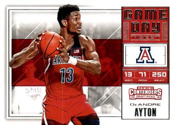 2018 Panini Contenders Draft Picks - Game Day Ticket #1 Deandre Ayton Front