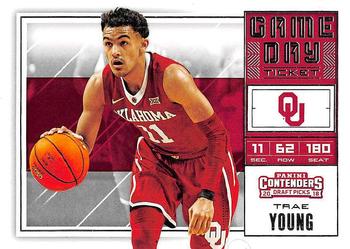 2018 Panini Contenders Draft Picks - Game Day Ticket #6 Trae Young Front