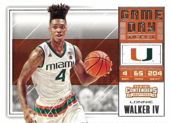 2018 Panini Contenders Draft Picks - Game Day Ticket #13 Lonnie Walker IV Front