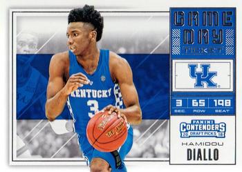 2018 Panini Contenders Draft Picks - Game Day Ticket #26 Hamidou Diallo Front