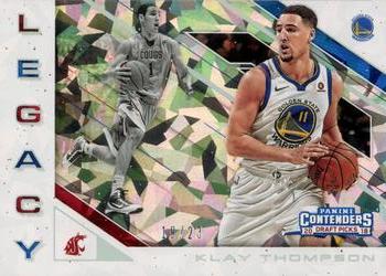 2018 Panini Contenders Draft Picks - Legacy Cracked Ice #20 Klay Thompson Front