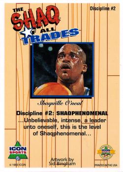 1993 Icon Sports Profiles Shaq of all Trades - Purple #2 Shaquille O'Neal Back