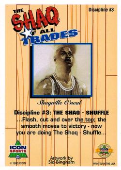 1993 Icon Sports Profiles Shaq of all Trades - Purple #3 Shaquille O'Neal Back