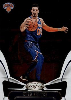 2018-19 Panini Certified #63 Enes Kanter Front