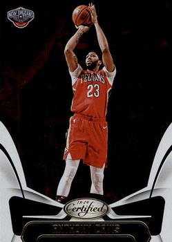 2018-19 Panini Certified #95 Anthony Davis Front