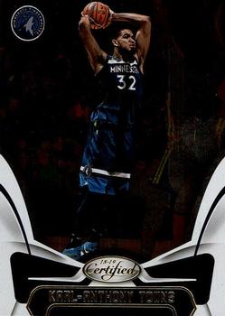 2018-19 Panini Certified #134 Karl-Anthony Towns Front