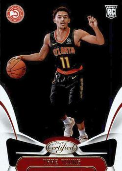 2018-19 Panini Certified #155 Trae Young Front
