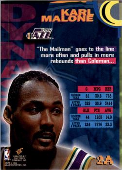 1994-95 Stadium Club - Dynasty and Destiny Members Only #2a Karl Malone Back