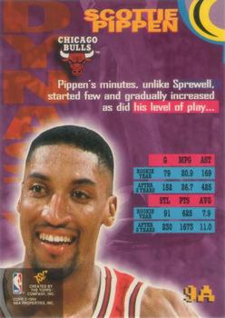 1994-95 Stadium Club - Dynasty and Destiny Members Only #9a Scottie Pippen Back