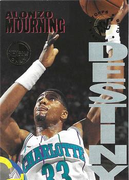 1994-95 Stadium Club - Dynasty and Destiny Members Only #6b Alonzo Mourning Front