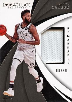 2017-18 Panini Immaculate Collection - Remarkable Memorabilia #RM-ACB Allen Crabbe Front