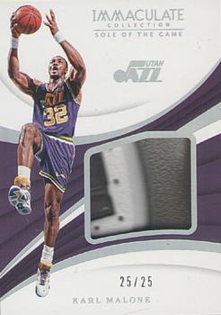 2017-18 Panini Immaculate Collection - Sole of the Game #SG-6 Karl Malone Front