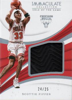 2017-18 Panini Immaculate Collection - Sole of the Game #SG-12 Scottie Pippen Front
