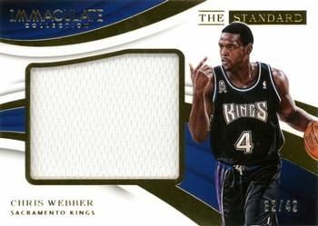 2017-18 Panini Immaculate Collection - The Standard #ST-59 Chris Webber Front