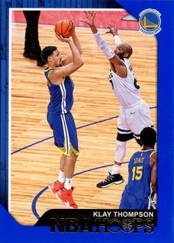 2018-19 Hoops - Blue #35 Klay Thompson Front