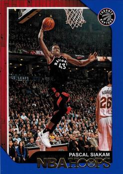 2018-19 Hoops - Blue #56 Pascal Siakam Front