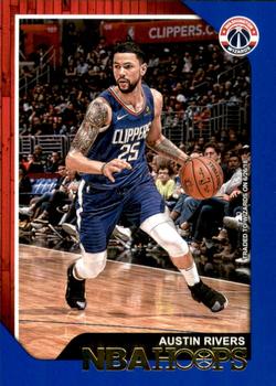 2018-19 Hoops - Blue #115 Austin Rivers Front