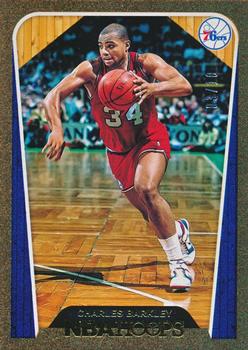 2018-19 Hoops - Gold #286 Charles Barkley Front