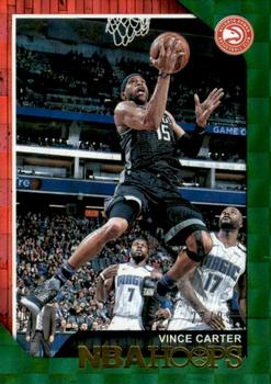 2018-19 Hoops - Green Checkerboard #77 Vince Carter Front