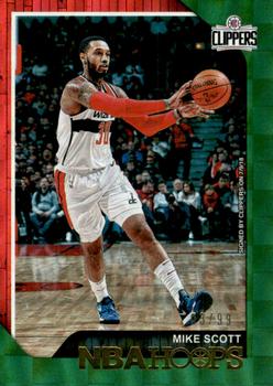 2018-19 Hoops - Green Checkerboard #79 Mike Scott Front